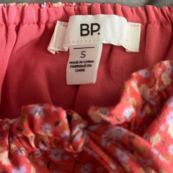 BP. Ditsy Floral Tie Front Mini Dress - Picture 8 of 13